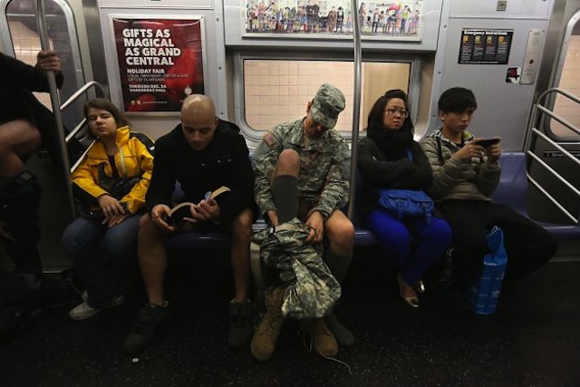 No Pants Subway Ride 2013