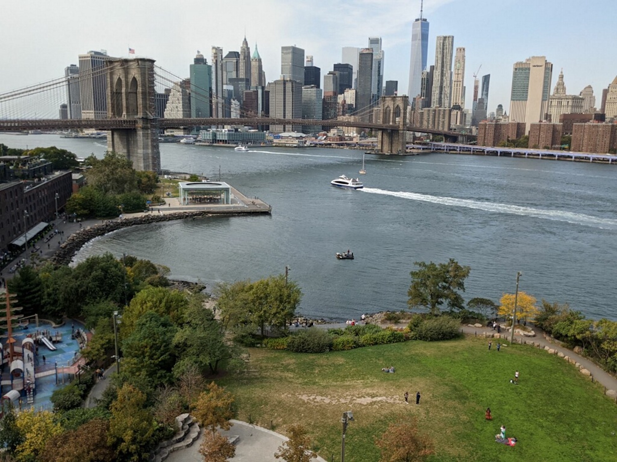 floating office in the east river
